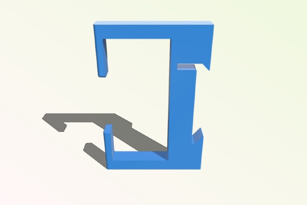 TP-Link PoE injector DIN rail clip | 3d print model