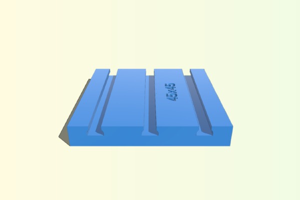construction plate similar fischertechnik | 3d print model