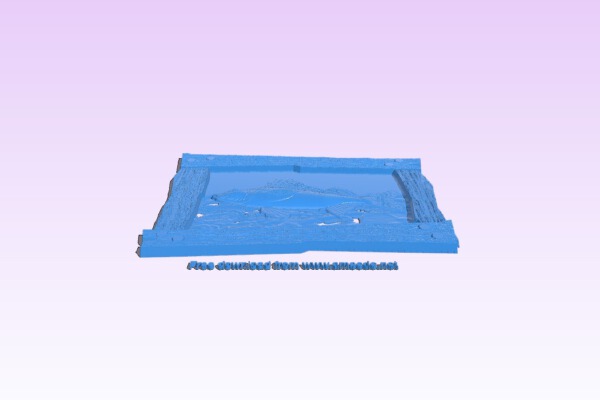 Fish painting | 3d print model