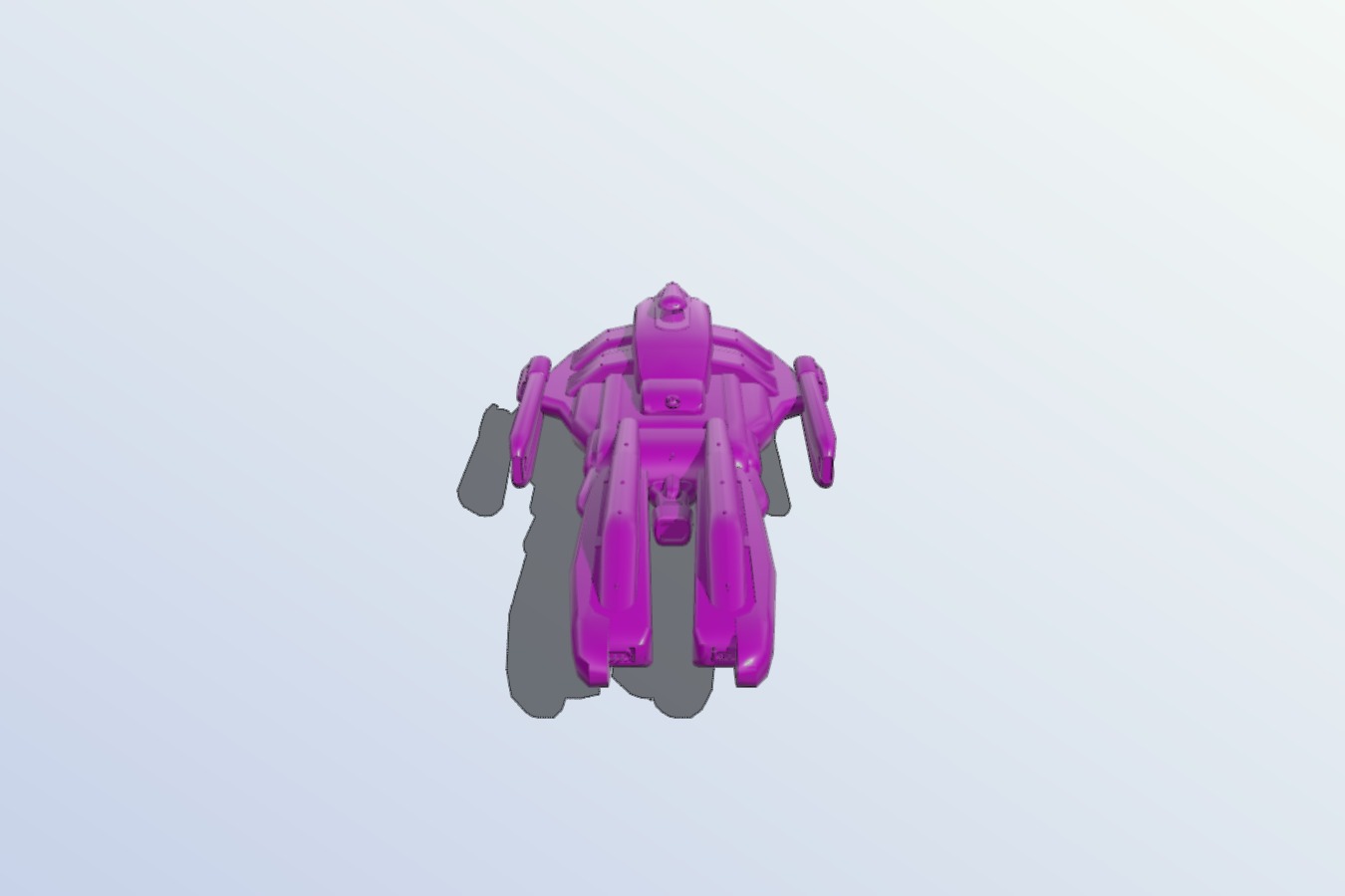 Star Trek - Vaadwaur Assault Cruiser