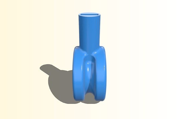Flight sim Landing Gear Knob for toggle switch | 3d print model