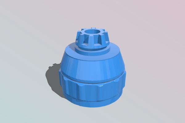 Bosch GSR 12V FC FlexiClick -> Bosch IXO Adapter | 3d print model