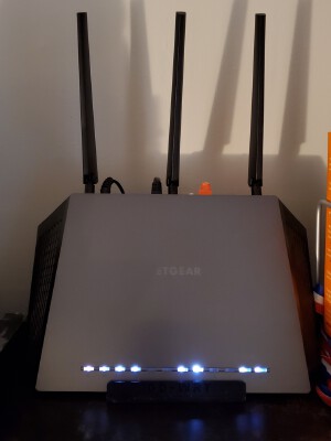 Netgear R7000 Nighthawk Router Stand | 3d print model