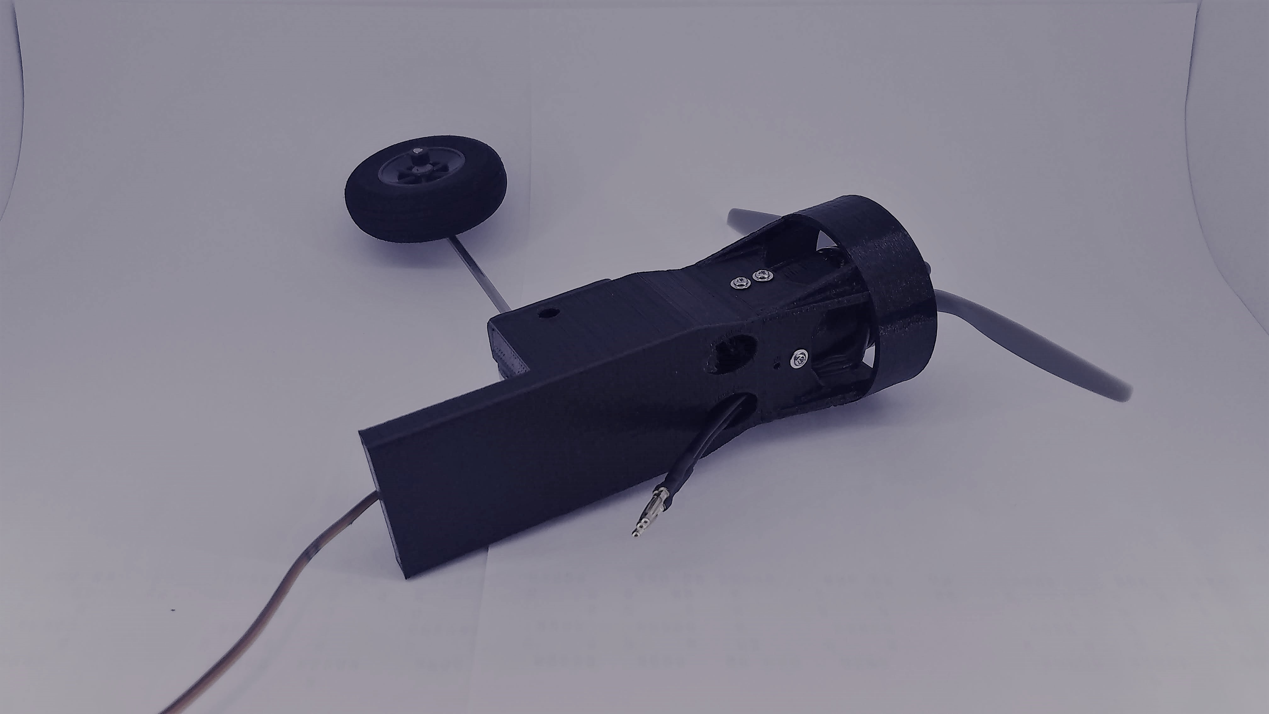 RC Airplane Motor Mount and Landing Gear System