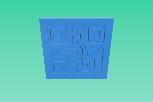 QR Dice (di) | 3d print model