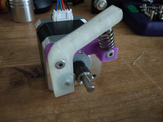 Minimalistic extruder for CTC prusa i3 | 3d print model