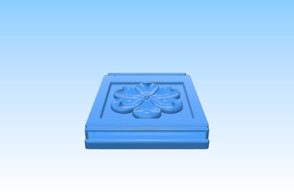 Square pattern design | 3d print model