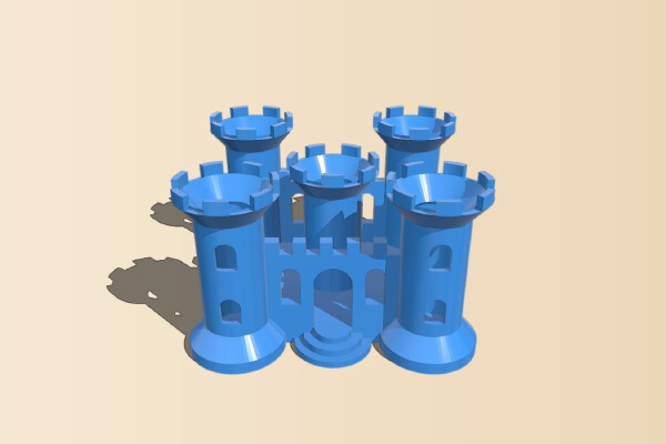 Castle | 3d print model