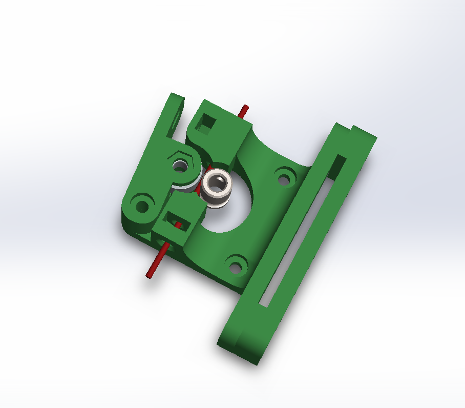 Bowden direct drive extruder