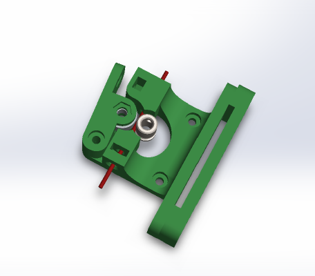 Bowden direct drive extruder | 3d print model