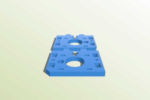 Graber z-motor mount | 3d print model