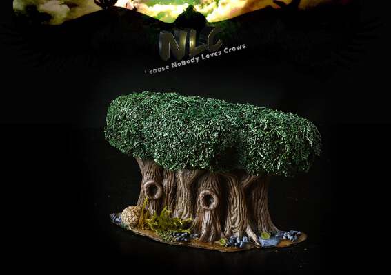 Corbeau Border Trees | 3d print model