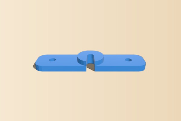 RepRapPro Mendel bowden adapter for Wades extruder | 3d print model