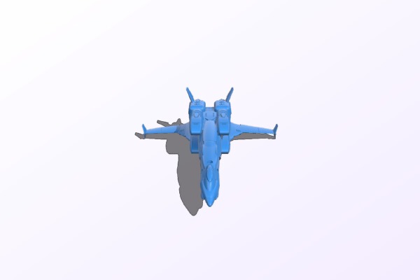 Starfighter T-23 Starlancer | 3d print model