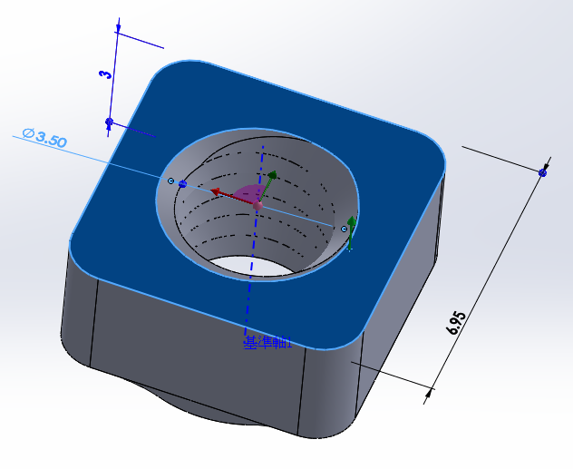 M3 M4 Square nut 2020