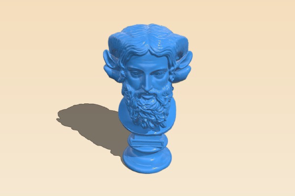 Zeus ammon – Famous statue | 3d print model