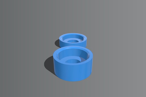 Spring Cup aligner Ender-2 | 3d print model