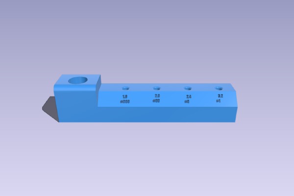 Screwdriver wall holder | 3d print model