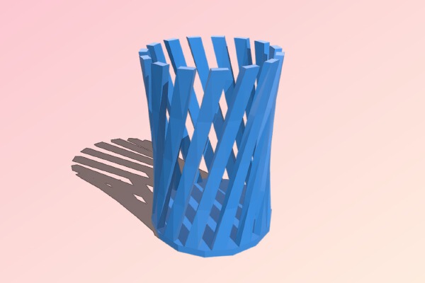 Desktop Vase | 3d print model