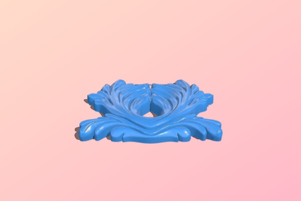 Pattern in the center | 3d print model