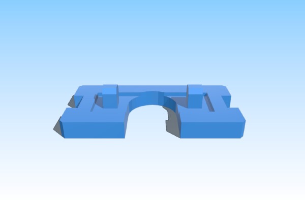 Hadron (ORD Bot) X and Y Idler Pulley Brackets | 3d print model