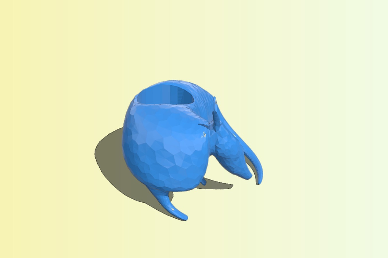 Armadillo Candle