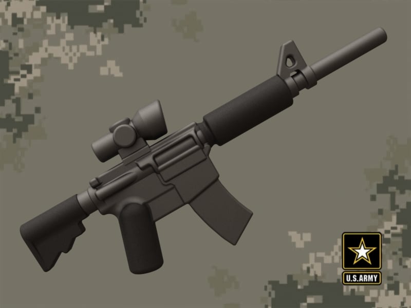 M4A1 for Lego Minifigures