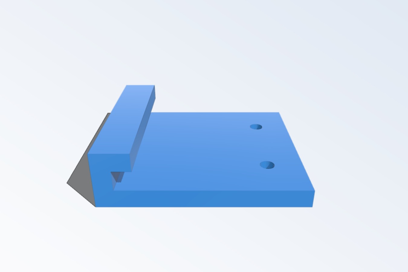Rigidbot Clamp for Monitor Holder and Display Housing