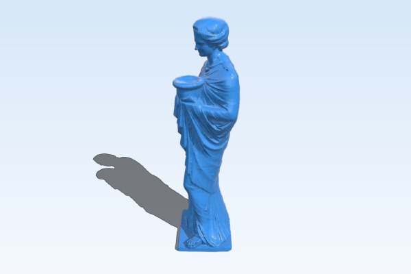 Standing Isis priest | 3d print model