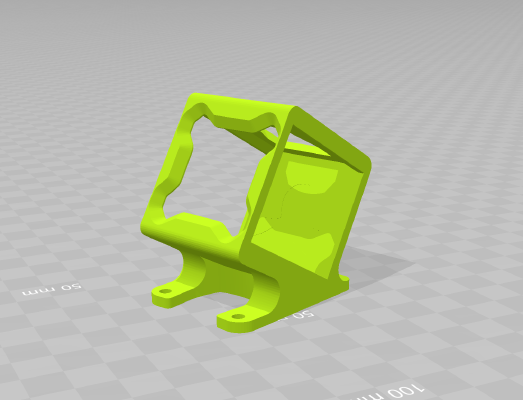 GoPro Session Mount (Xhover Stingy, TPU) | 3d print model