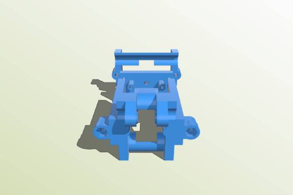 Over engineered i3 style Y belt tensioner :D | 3d print model