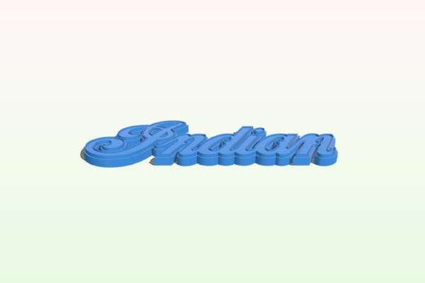 Indian Logo | 3d print model