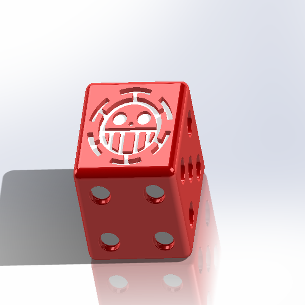 One Piece Dices - Luffy & Trafalgar Law Logo