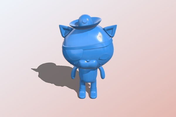 Kwazii the cat | 3d print model
