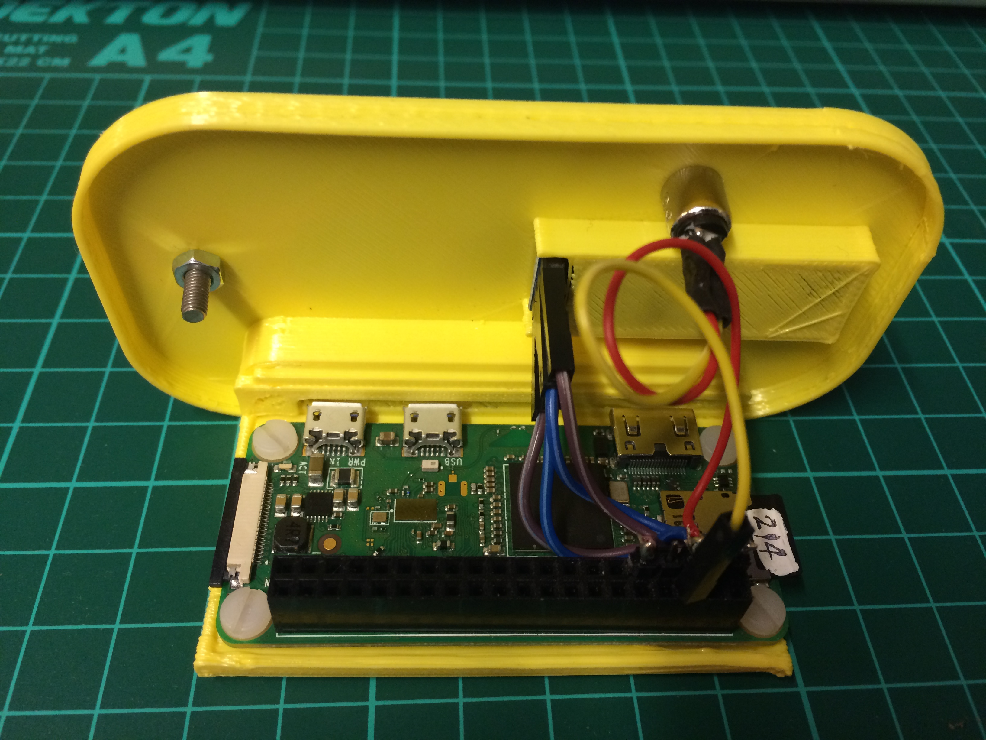 Spam-A-Lam-A-Ding-Dong Pi Zero case