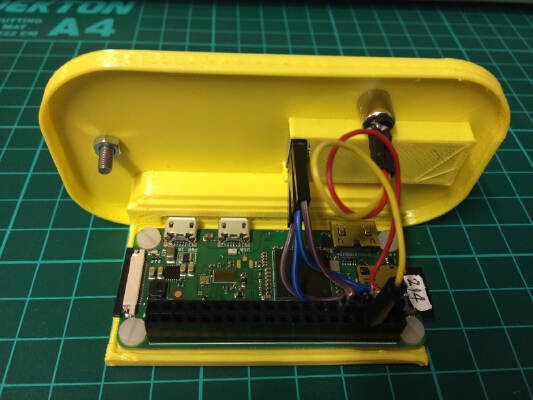 Spam-A-Lam-A-Ding-Dong Pi Zero case | 3d print model
