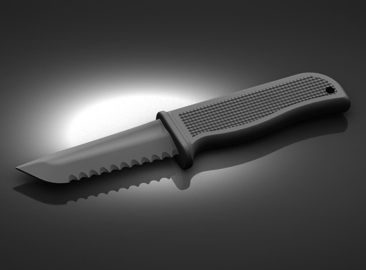 Serrated Knife - V2