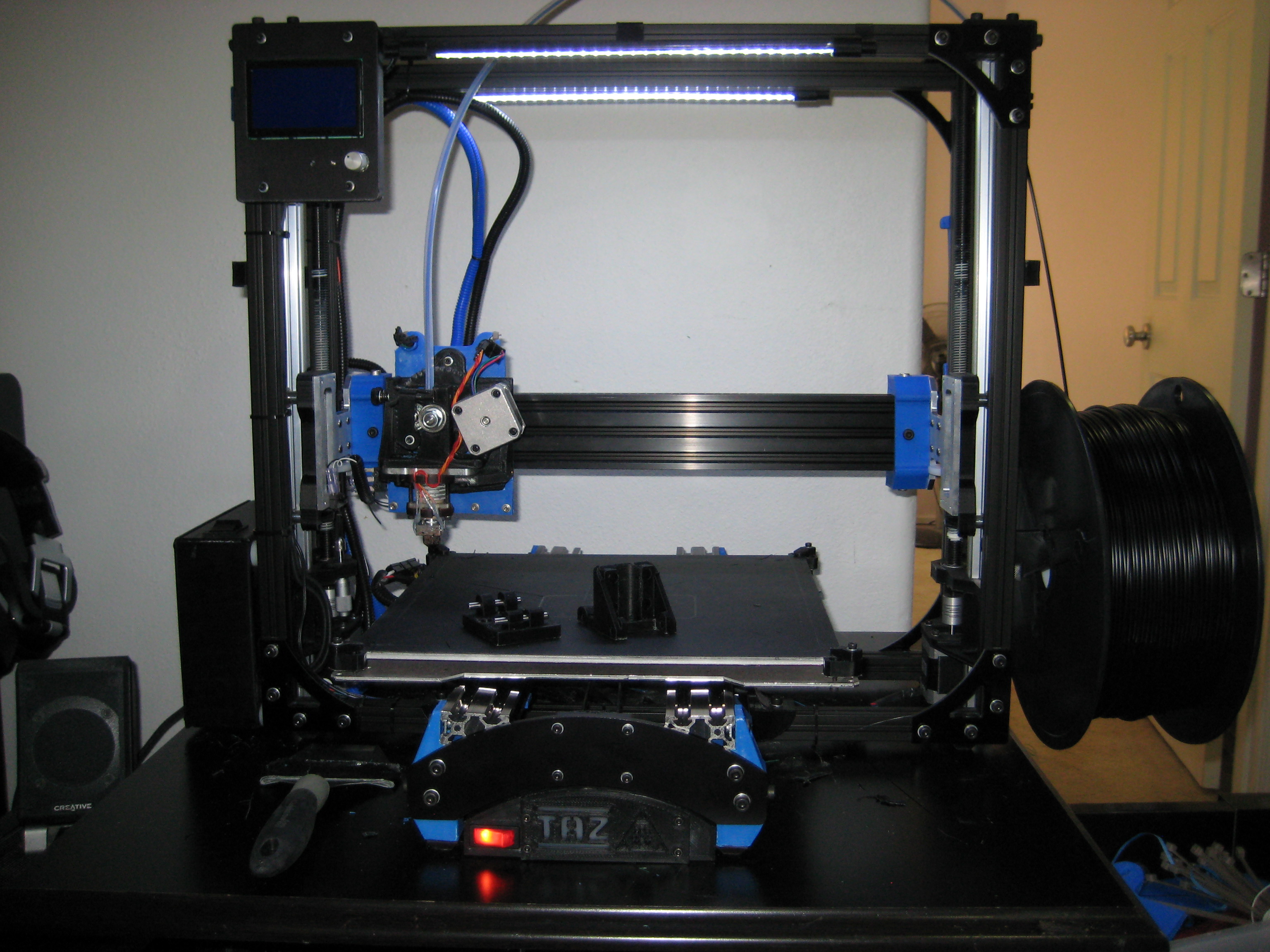 Openbuilds v-slot z axis for Lulzbot Taz 4_5 Printers
