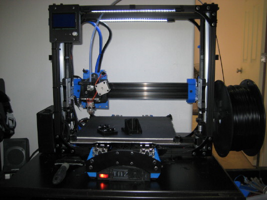 Openbuilds v-slot z axis for Lulzbot Taz 4_5 Printers | 3d print model