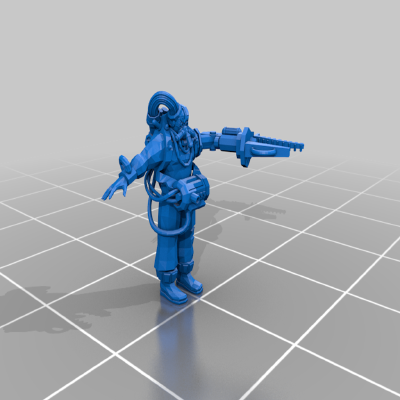 inquisitorial henchmen pack 4 | 3d print model