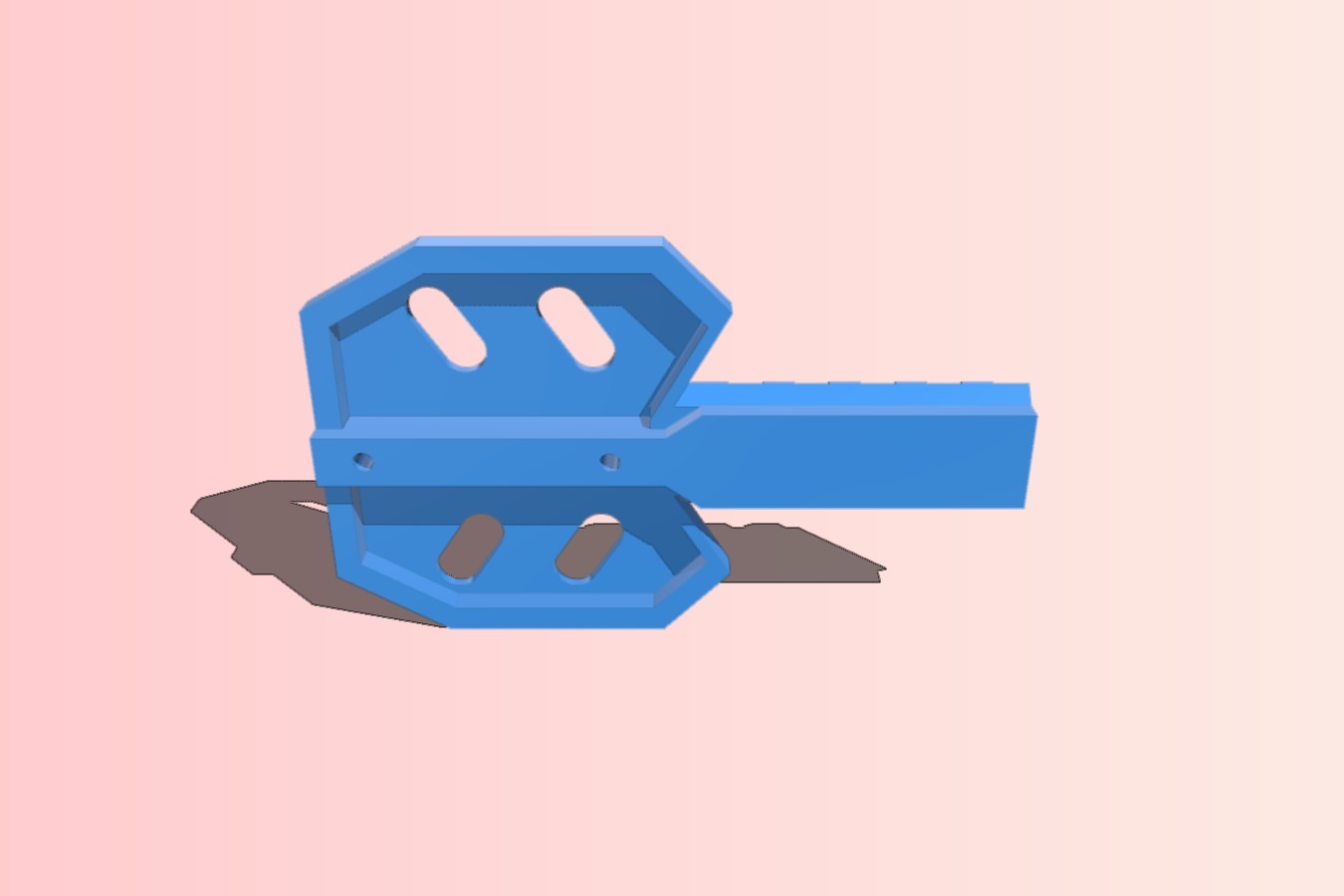 Nerf Stryfe Motor Cover with Slots