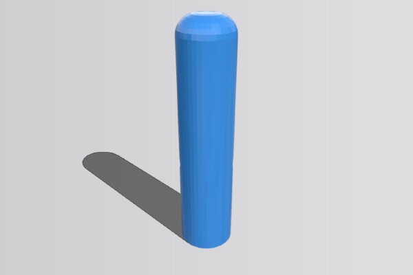 Umbrella replacement rib tip | 3d print model