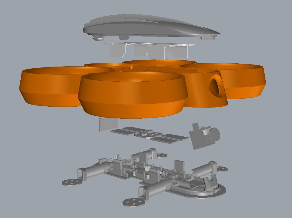 23DT (2.3" Ducted Thing) for babyhawk gear