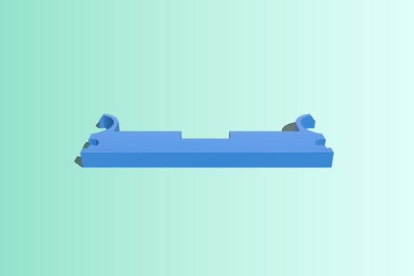 Shim for 0.25" glass bed Creator Pro | 3d print model