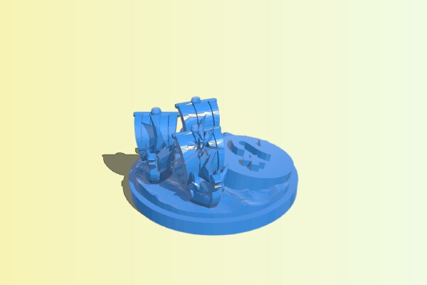Greatest Sea Robber Nemesis Trophy | 3d print model