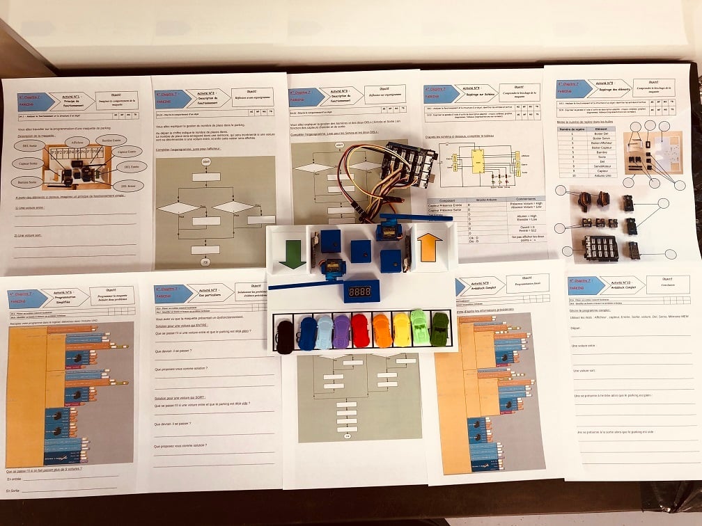 Technologie College : Maquette de parking