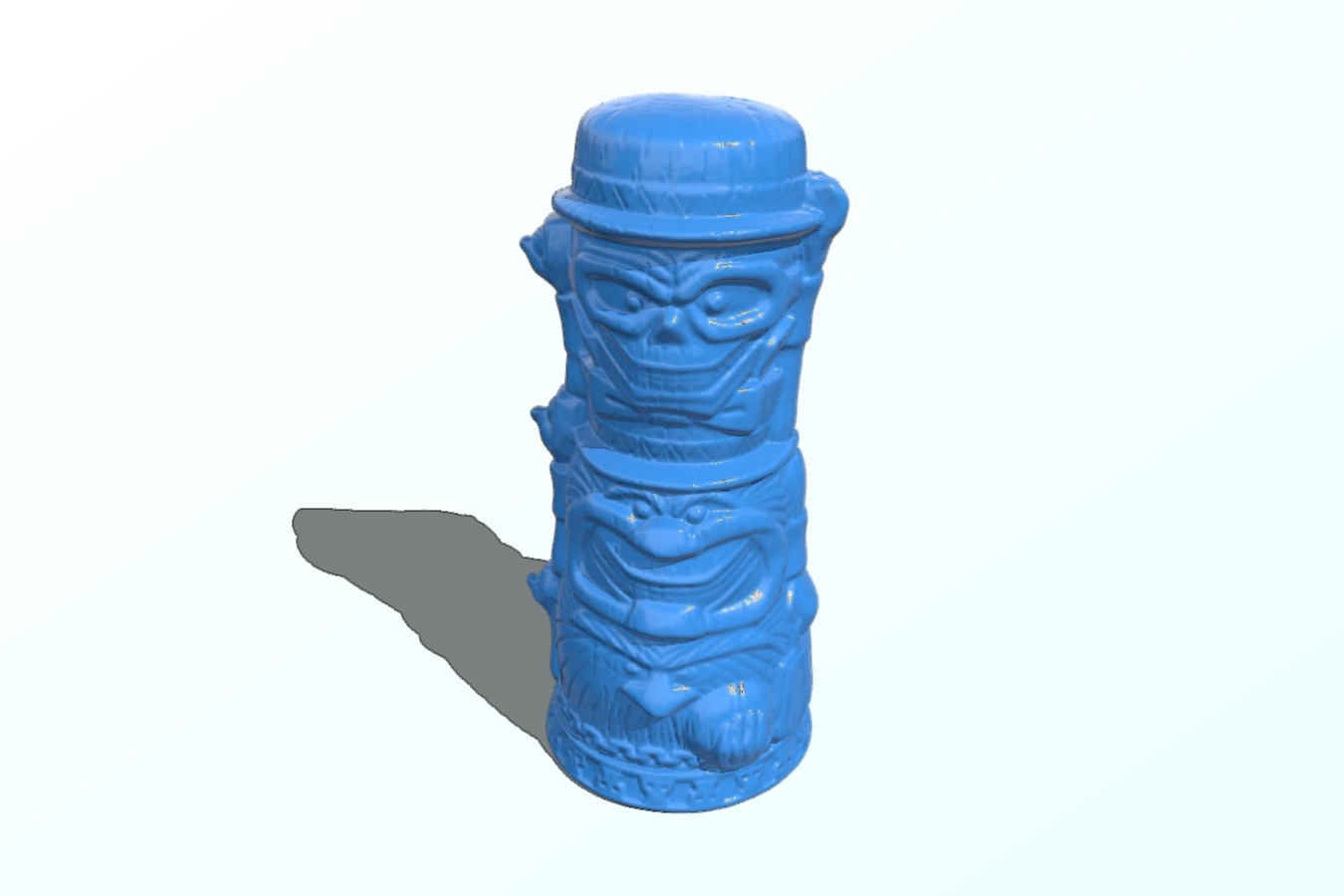 Three (Hitchhiking) Ghosts Tiki