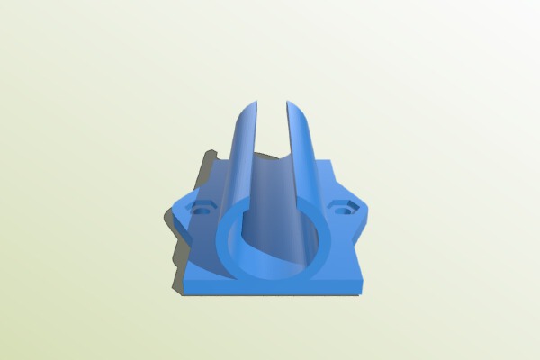 Soporte doble para rodamiento lineal _ Dual support for linear bearing _ Prusa i3 FolgerTech | 3d print model