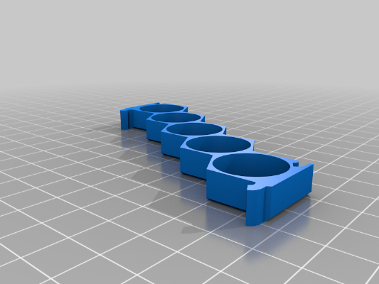 18650 Battery Frame | 3d print model