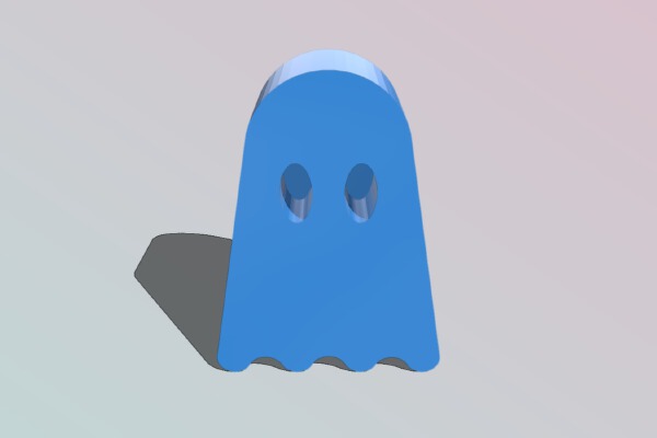 Ghostly Vinyl slider cover | 3d print model